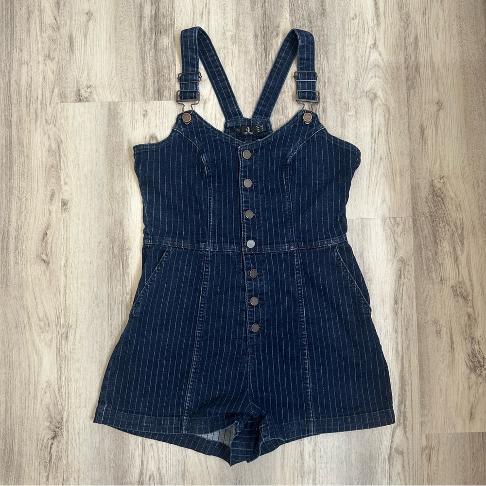 Volcom Girls Denim Overalls Size L/14